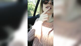 Size is a Surprise: Naughty in a car #4