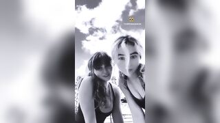 Sabrina Carpenter and her sister, Sarah