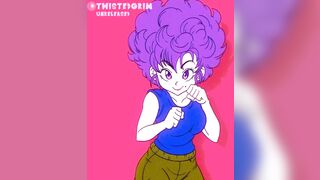 I forgot her name but she's in dragon ball