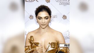 Deepika Padukone looking golden