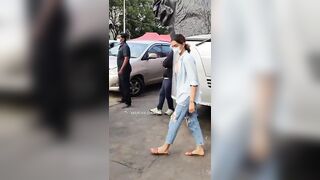 Deepika Padukone: Deepika Padukone spotted after the shoot of Shakun Batra's next ♥️♥️ #4