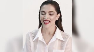 Deepika Padukone: Tongue play by Deepika Padukone #3