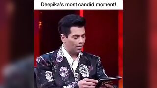 Deepika Padukone being honest..