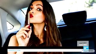 Deepika Padukone: Deepika Padukone giving a kiss #2