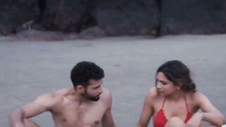 Deepika Padukone: Deepika Padukone in a bikini kissing people. Cannot wait for this film! #3