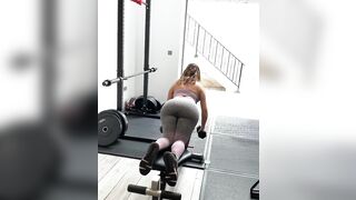 Demi Rose: Bench Rows #4