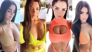 Demi Rose: Made a collage of her recent stories #4