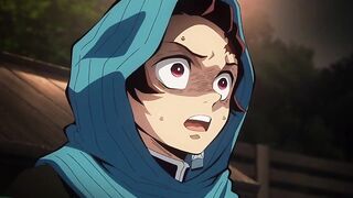 Demon Slayer Anime: Original Version of Scene from Episode 7 #2