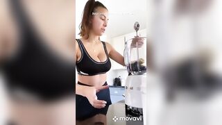 Devin Brugman: Sports Bra Blender Vid #2