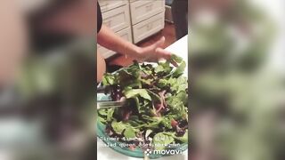 Devin Brugman: Deleted from the sub. Jiggly salad making, with slomo #2