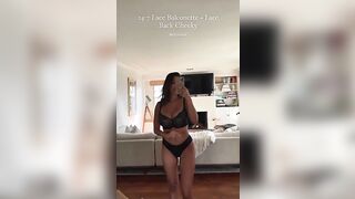 Lace bra video