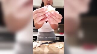 Devin Brugman: I love these low cut cooking videos #4