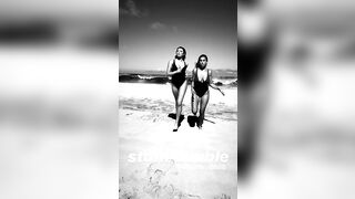 Devin Brugman: Devin and Lauren Running in SloMo, Bouncing Their Huge Tits #3