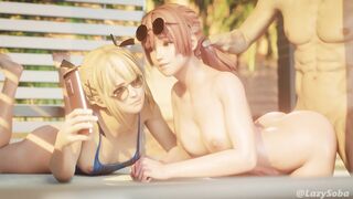 Dead Or Alive: Marie Rose and Honoka #3