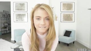 Cute Blonde Gets Fucked And Creampied