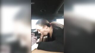 Black Cock: Blowjob in the car #2