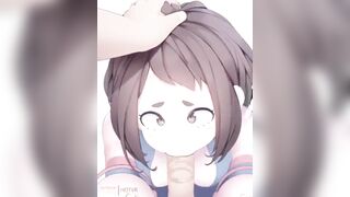 Ochako blowjob #2