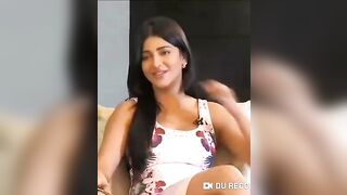 Bollywood Celebrity Armpits: Shruti Haasan interview pits. #3