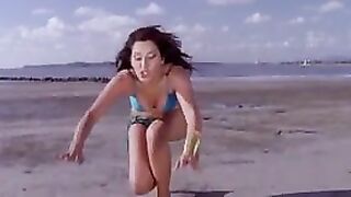 Bollywood Milfs: Sophie Choudhary - Bikini Beach Run #3