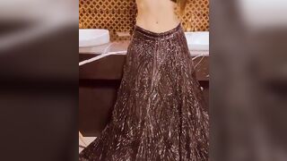 Bollywood Milfs: Sanjeeda sheikh just wanna hold her milky waist while banging her tight pink pussy #2