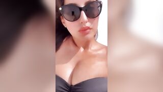 Bollywood Milfs: Nora Fatehi...Tits like a milf !! #4