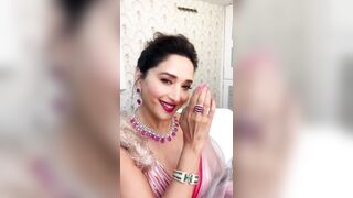 Bollywood Milfs: 53 years old Madhuri Dixit showing her delicious milf cleavage #4