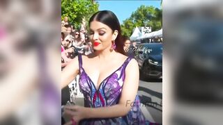 Mommy Aishwarya Rai's massive boobs.