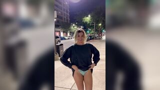 Size is a Surprise: flashing in downtown Austin, TX ♥️♥️ #2