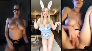 Hot Bunny Dancing And Fingering #4