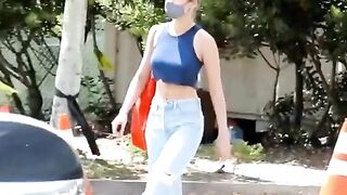 Brie Larson's Breasts: Out and about #4