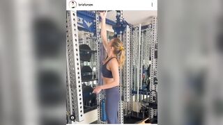 Brie Larson's Breasts: Loving her workout videos #2