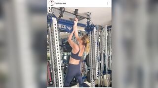 Brie Larson's Breasts: Loving her workout videos #4