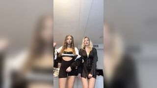 Sexy Sharbino sisters again.