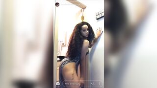 Brittany Renner: old ig story twerk #4