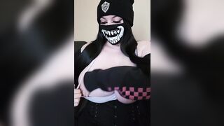 Big Tiddy Goth Girls: barely contained them anyways :p #4