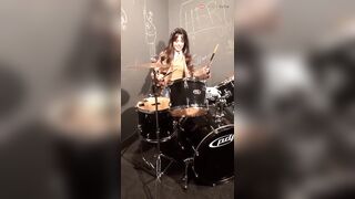 Drumming for the first time