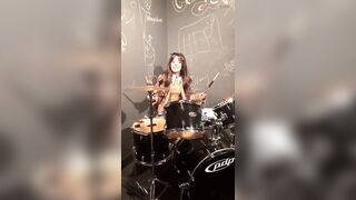 Camila Cabello: Drumming for the first time #2