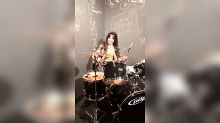 Camila Cabello: Drumming for the first time #3