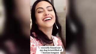 Camila Mendes: Rate her tounge ♥️♥️ #4