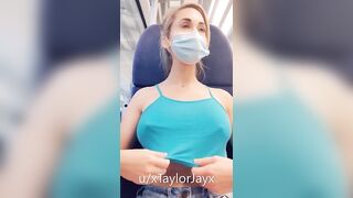 Webcam Girl: Top Tier Reveal on The Bus #3