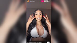 Cardi B: Cardi B Whip Shots on Live #2