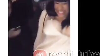 Throwback cardi in the club