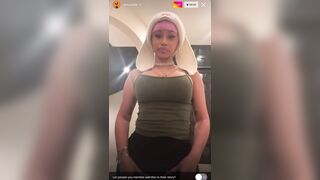 Cardi B: Cardi B Teasing on Live pt. 2 #3