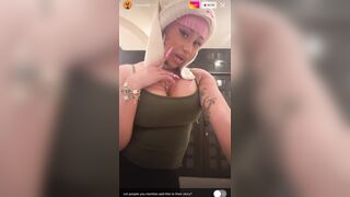 Cardi B: Cardi B Teasing on Live pt. 2 #4