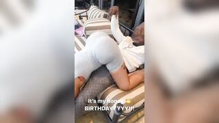 Cardi B: Cardi in her birthday outfit #2