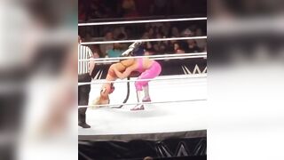 Carmella: Wardrobe Malfunction at house show #4