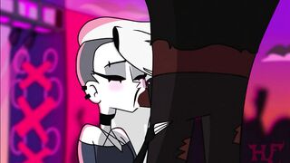 Cartoon: Human Loona and Vortex - Hazbin Hotel #2