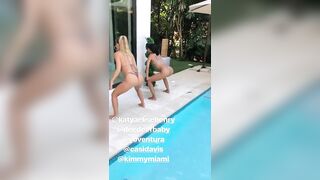 Casi Davis: More twerking with the girls #2