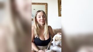 Casual Jiggles: Sydney Sweeney on ig live #2