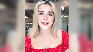 Kiernan Shipka jiggle boomerang